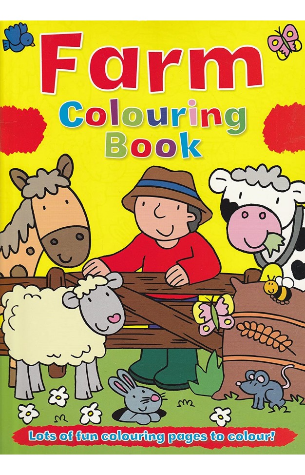 Colouring Farm Book